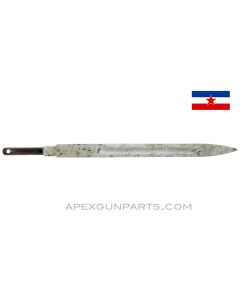 SKS Blade Bayonet, Yugoslavian 59/66, Stripped, *Fair*