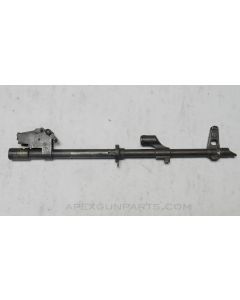Romanian AK-47 / AKM Barrel Assembly, 16", Chrome Lined, Cold Hammer Forged, Slant Brake, Weld Slag & bends on FSB *Fair* 