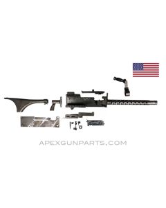 Browning 1919A6 Parts Kit w/Chrome Plated Trunnion, Stock, Torch Cut RHSP, No Flash Hider or Bipod, USGI .30-06 
