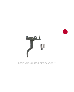 Japanese Type 99 Rifle Trigger Assembly, With Spring and Pin, *NOS* 