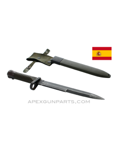 CETME Model L Bayonet with Scabbard, *Fair* 
