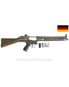Early G3 / HK91 Rifle Parts Kit, w/ Wood Furniture & M/61 Cocking Tube 7.62 NATO / .308 *Good* ONE-OFF