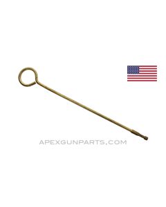 USGI SMG Cleaning Rod, .45 ACP, 15" Length, Brass, *Good* 