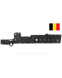 FN MAG58 Side Plate, Left, Stripped of All Parts, Crest Milled Out, Small Crack *Fair* 