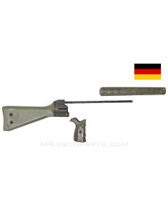 G3 / HK91 Stock Assembly with Handguard & Grip, Green *Very Good* 