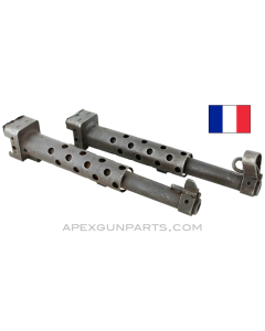 French MAT-49 Barrel Assembly, 9", with Front Sight, Drilled/Demilled *Fair* 