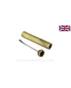 Enfield Rifle MK4 Brass Oiler w / Recessed Cap *Good*