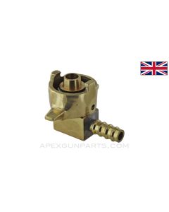 Vickers MG Water Jacket Hose Connector, Brass *New Manufacture* 