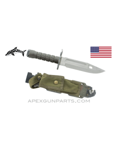 M9 Phrobis III Bayonet and Scabbard for M16A2 Rifle *Very Good* 