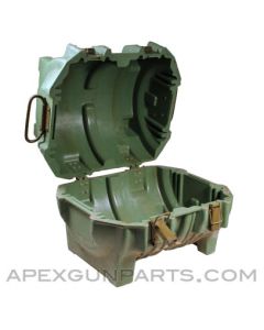 TM-62 Anti-Tank Land Mine Transport Case, Green Plastic, *Good* 