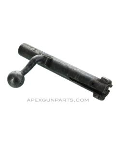 Carcano M91 / M38 Bolt Body w/Turned Down Handle, Stripped, 6.5 / 7.35mm *Good* 