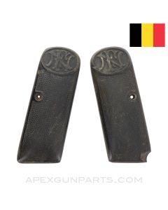 FN 1910 / 22 Polymer Grip Panel Set w/ Lanyard Loop Cutout, No Screw *Good*