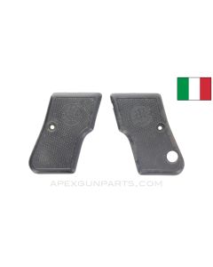 Beretta 950B Grip Panel Set, Black Plastic *Good*