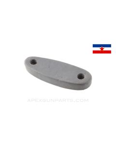 Yugoslavian M70/M72/M76 Buttpad W/ Screws, USED
