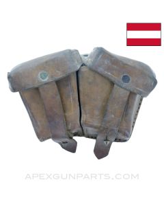 STEYR M95 Magazine Pouch, Leather, Universal *Good*