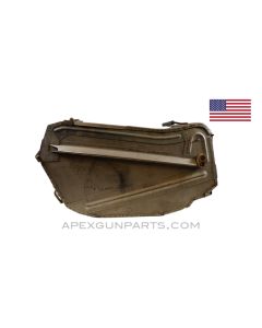 U.S.A.F. Aircraft .50 cal Ammunition Belt Feed Box, Aluminum *Good* 