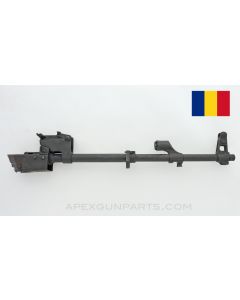 Romanian WASR-10 Project Populated Barrel Assembly, 16", CL, CHF, Blown / Broken Trunnion, 7.62x39 *AS IS* 