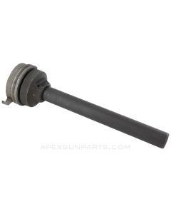 M3 / M3A1 Grease Gun Barrel Assembly w/ Threaded Mounting Ring, 8&quot;, No Ratchet Notches,  Parkerized, .45 ACP *Very Good* 