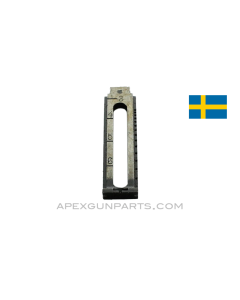 Swedish Mauser M96 Rifle Rear Sight Leaf, 6.5X55, NO Range Slider, *NOS*