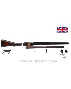 Enfield #4 MK1 Stock Set, 4-Piece, "DP" Marked *Good*