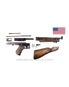 Thompson M1A1 Parts Kit, 10" Barrel, Horizontal Foregrip, .45 ACP, *Fair*