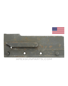 Browning M3 .50 Cal. Breech Lock Depressor, Right, w/Side Plate Remnant, *Good* 