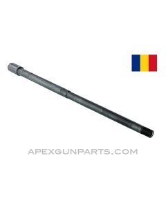 Romanian AKM Barrel, Chrome Lined, Cold Hammer Forged, Threaded Muzzle, 16.5 " Long, Blued, 7.62x39, *NEW*