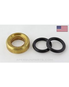 MG-08 Maxim Muzzle Spacer / Seal Kit, w/ (2) O-Rings *NEW* US Made