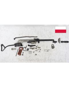 Polish Tantal WZ.88 AK-74 Side Folding Parts Kit, Burst Fire FCG, No Handguards, 5.45X39 *Very Good* 