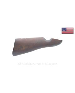 Thompson M1A1 Buttstock, Top Sling Swivel Point w/ Reinforce Bolt, Marked, WWII, Stripped *Good*