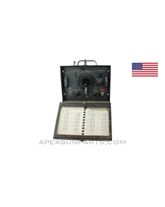 U.S. Frequency Meter Set, in Steel Transit Case *Good* 