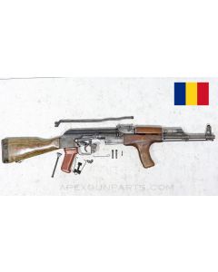 Romanian M1963 AK-47 Parts Set w/Original 16 Inch Chrome Lined Populated Barrel, 7.62X39 *Very Good*