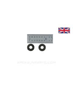 Enfield #5 Bayonet Handguard Nut,  Set of 2 *Good*