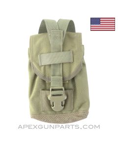 Coyote Canteen Pouch, 1 QT, MOLLE Backing, *Very Good*
