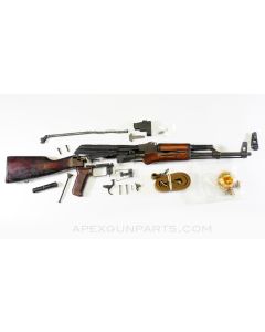Russian Tula AKM Parts Set, Laminated Stock, w/ Russian 16" Chrome Lined Barrel, 7.62X39 *Good*