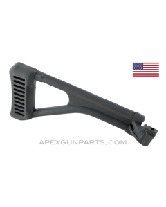 TAPCO AK-47 Side Folding Stock, Polymer, Stripped, Black *NEW*