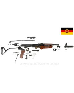 East German AK-74 Mpi-AKS-74n Side Folder Parts Kit, Plastic Furniture, Matching, 5.45x39 *Very Good*