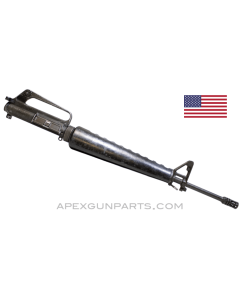 Colt 604 M16 Upper Assembly 1969-1971, 20" Barrel, 5.56X45 NATO, Slick Side Bolt Carrier, *Fair* 