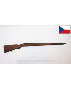 Czech VZ-24 Mauser Stock, w/ Trench Art & Communist Star on Buttstock, 38", Wood *Fair*