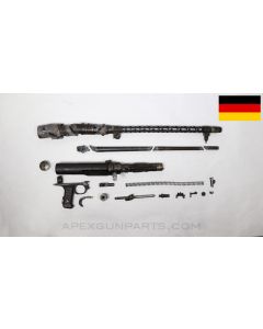 MG-15 Parts Kit, w/ Torch Cut Receiver and Barrel, WW2 Luftwaffe Marked, 7.92x57 *Good* 