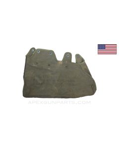 Coaxial Machine Gun Empty Cartridge Bag, .30 & .50 Cal, Canvas, OD Green *Very Good* 