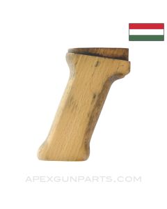 Hungarian AMD Pistol Grip, Wood, Stripped *Good*