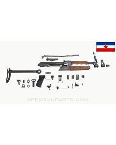 Yugoslavian M70AB Milled Underfolder Parts Kit, No Rear Receiver Stub, 7.62x39 *Good*