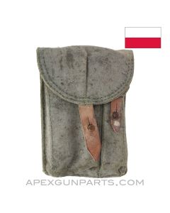 PM-63 RAK Magazine Pouch, Green Canvas, Polish *Good*