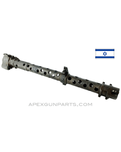 German WWII MG-34 Barrel Jacket Assembly, NO Sights, Waffen &amp; DOT Marked, Israeli issued, *Good* 