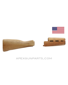 M70 Stock Set, with AKM Style Buttstock, No Hardware, U.S. Made, *NOS*