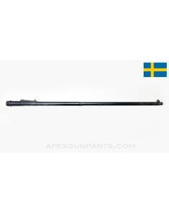 Swedish Mauser Model 96 Barrel, 29 Inch w/ Rear Sight Base, Blued, 6.5x55 *Good* 