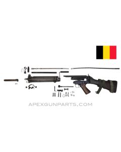 BGS FAL Parts Kit with Type B Wood Stock, Non-Matching, Belgian, 7.62X51, *Good* 
