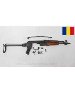 Romanian SAR-1 AKM Project Underfolder Parts Kit, 13.5" Original Barrel, Matching (3 Parts), 7.62x39