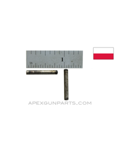 Polish RPD Retaining Pin, Front Sight Block, Set of 2, *Good* 